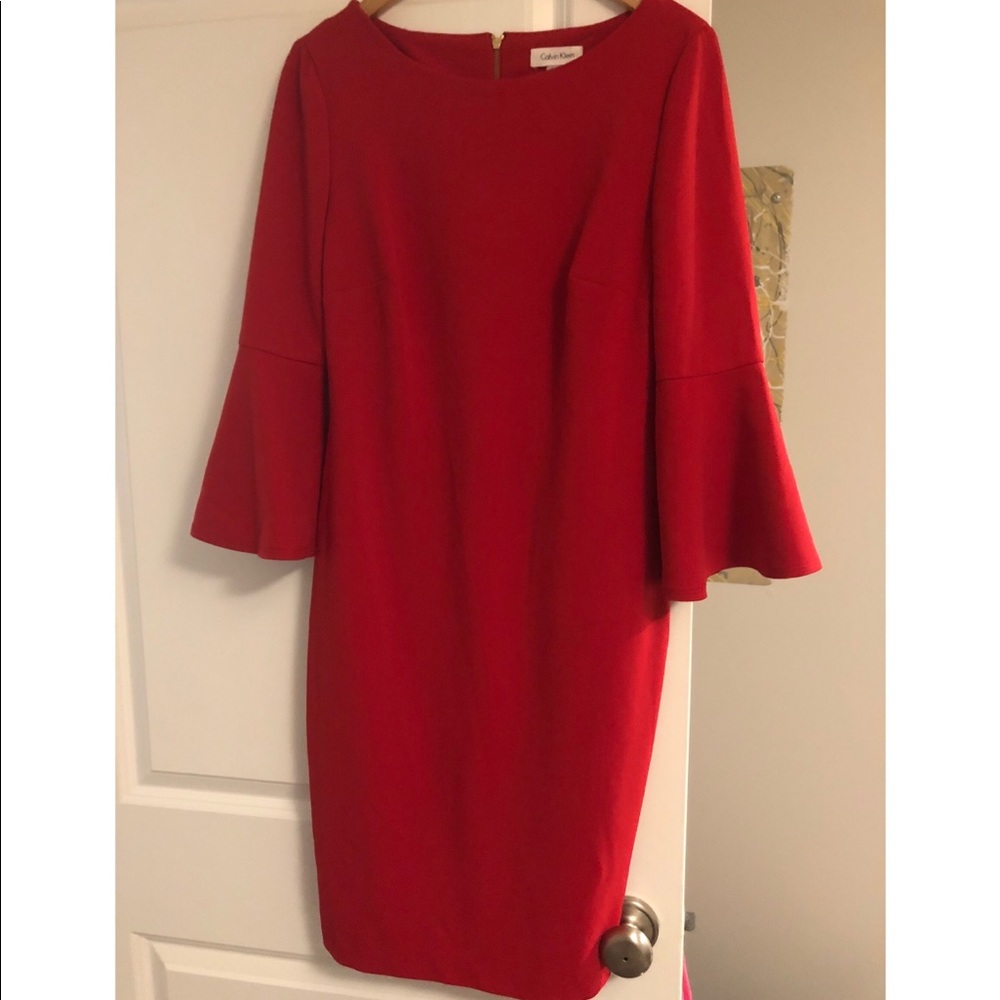 Calvin Klein Red Dress